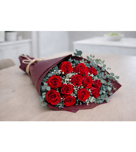 Red Roses Handtied