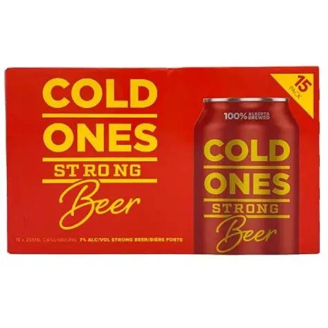 Cold Ones Strong Beer (Red)