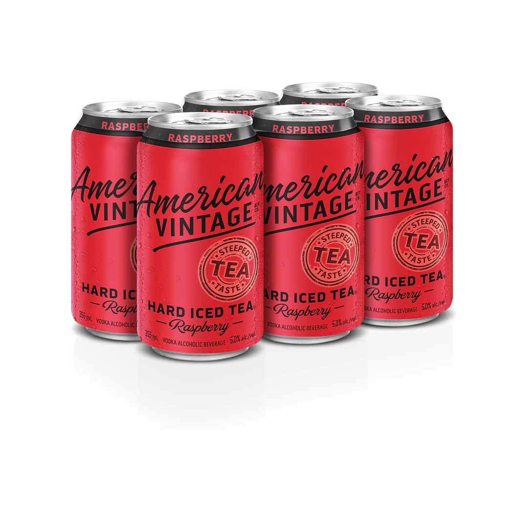 American Vintage Raspberry Hard Iced Tea