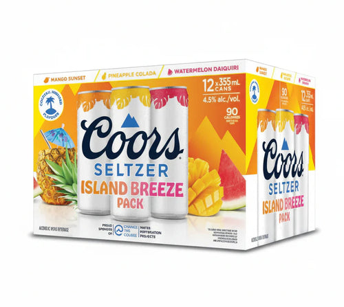 Coors Seltzer Island Breeze Variety