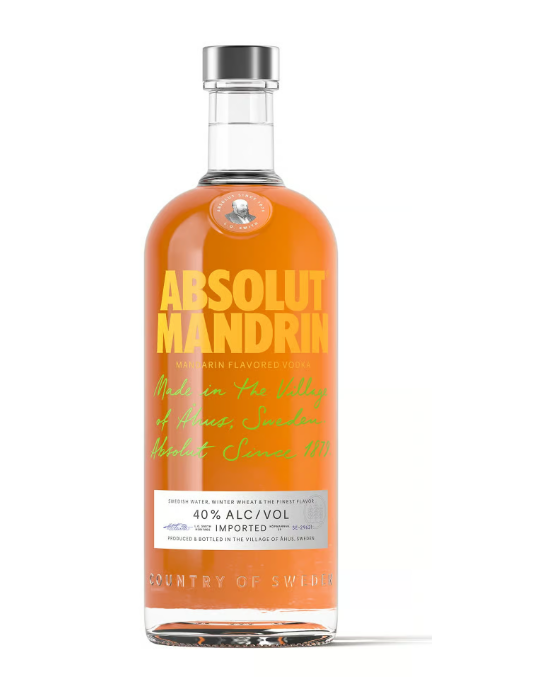 Absolut Flavoured Vodka 750 ml