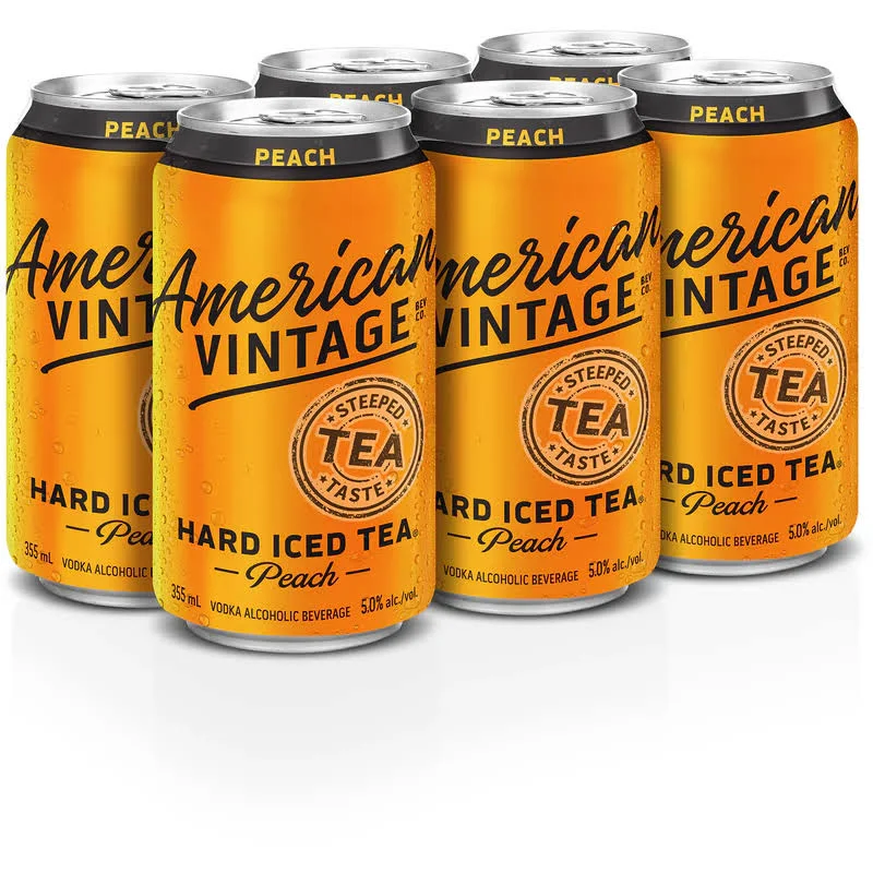 American Vintage Peach Hard Iced Tea