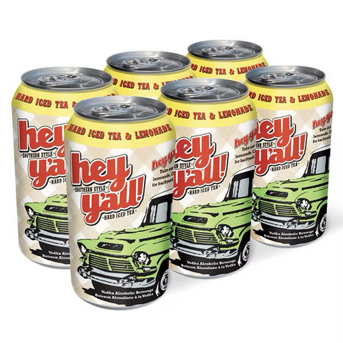 Hey Y'All Hard Iced Tea & Lemonade