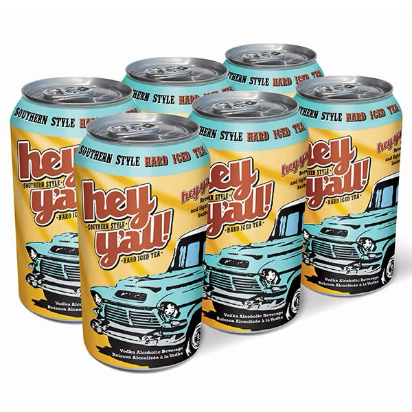 Hey Y'All Southern Style Hard Iced Tea