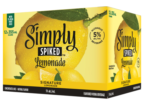 Simply Spiked Lemonade